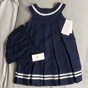 Ralph Lauren navy blue sailor dress